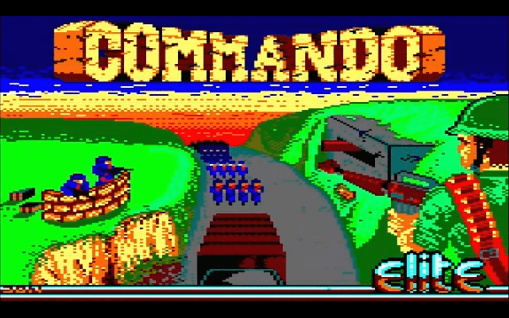 thumbnail: Amstrad Commando game